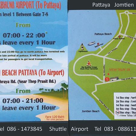 View Talay 1B Serviced Apartments Pattaya Exterior photo