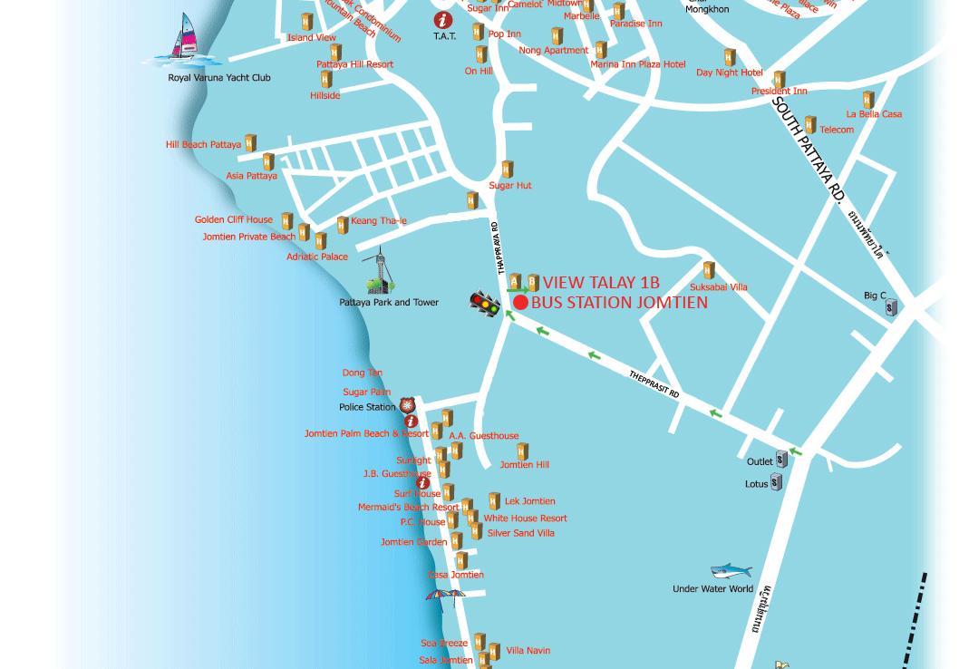 View Talay 1B Serviced Apartments Pattaya Exterior photo
